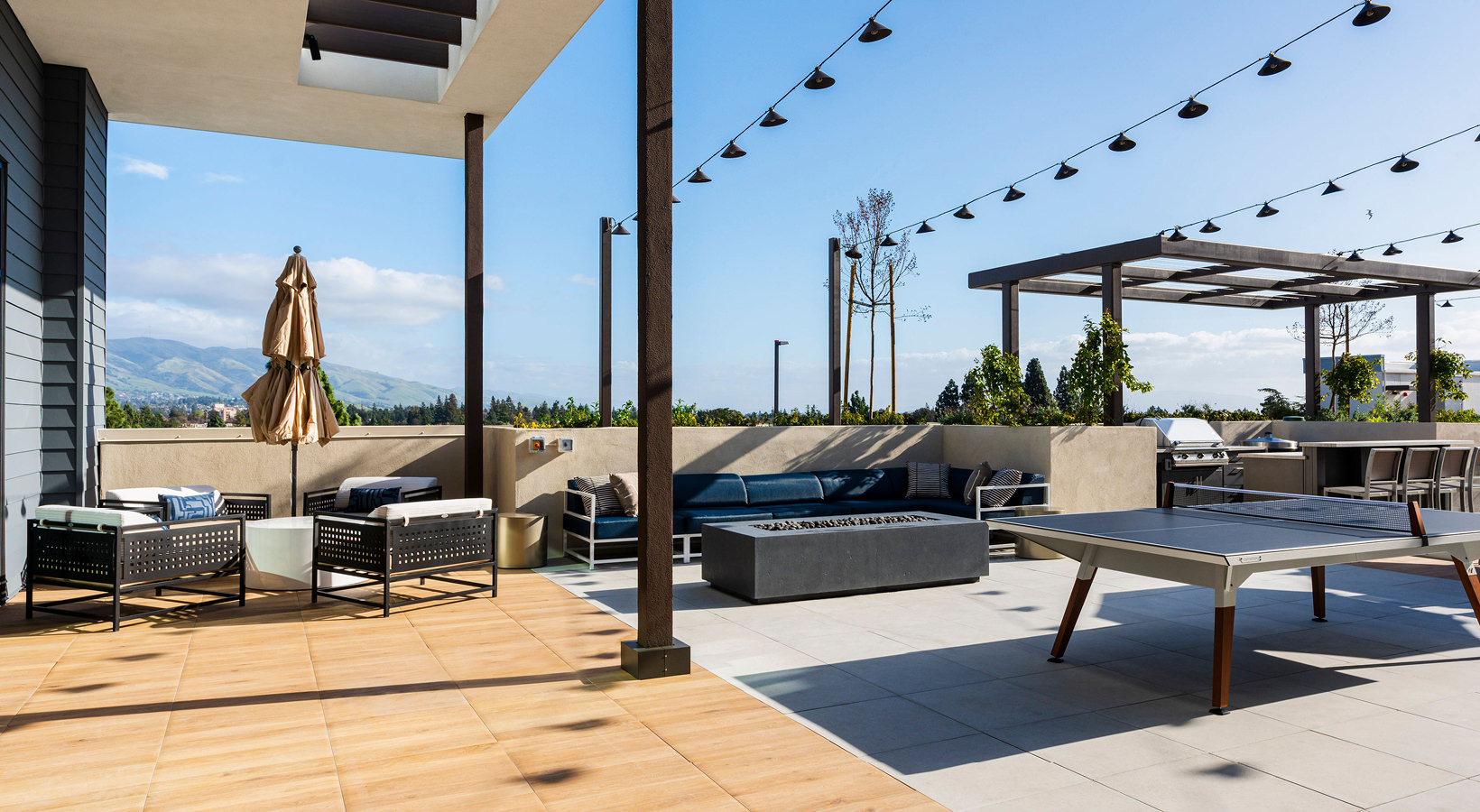 Everything you need right at your fingertips Outdoor game and activity area