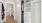 Spacious walk-in closet with ample shelving