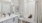 Spacious, well-lit bathroom