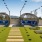 Outdoor lounge and activity field
